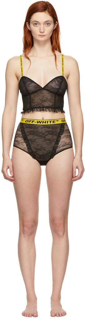 商品Off-White|Black Two-Piece Bodysuit,价格¥2496,第1张图片