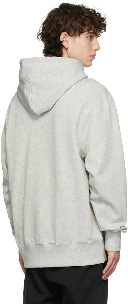 商品NIKE|Grey NSW Classic Fleece Hoodie,价格¥283,第3张图片详细描述