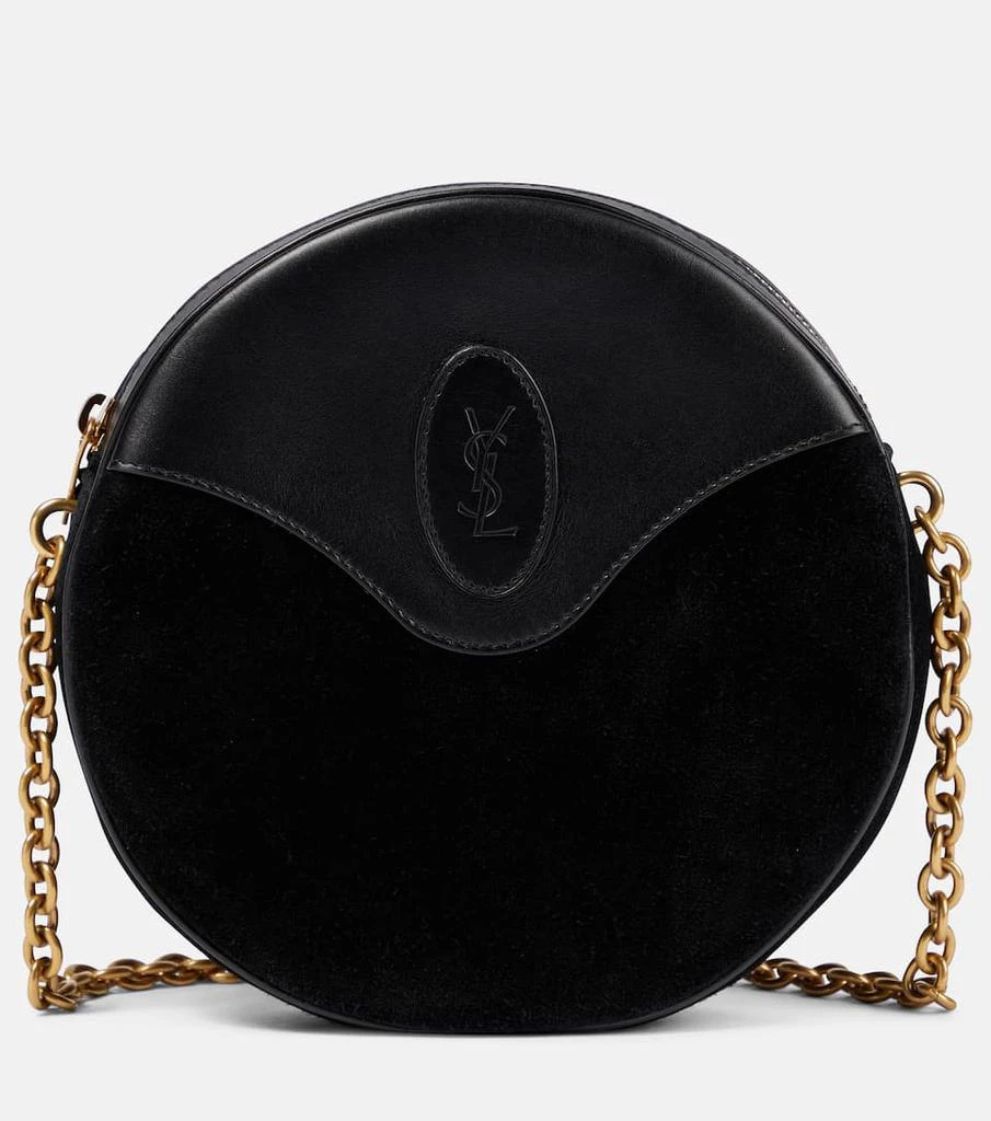 商品Yves Saint Laurent|Disco suede shoulder bag,价格¥8730,第1张图片