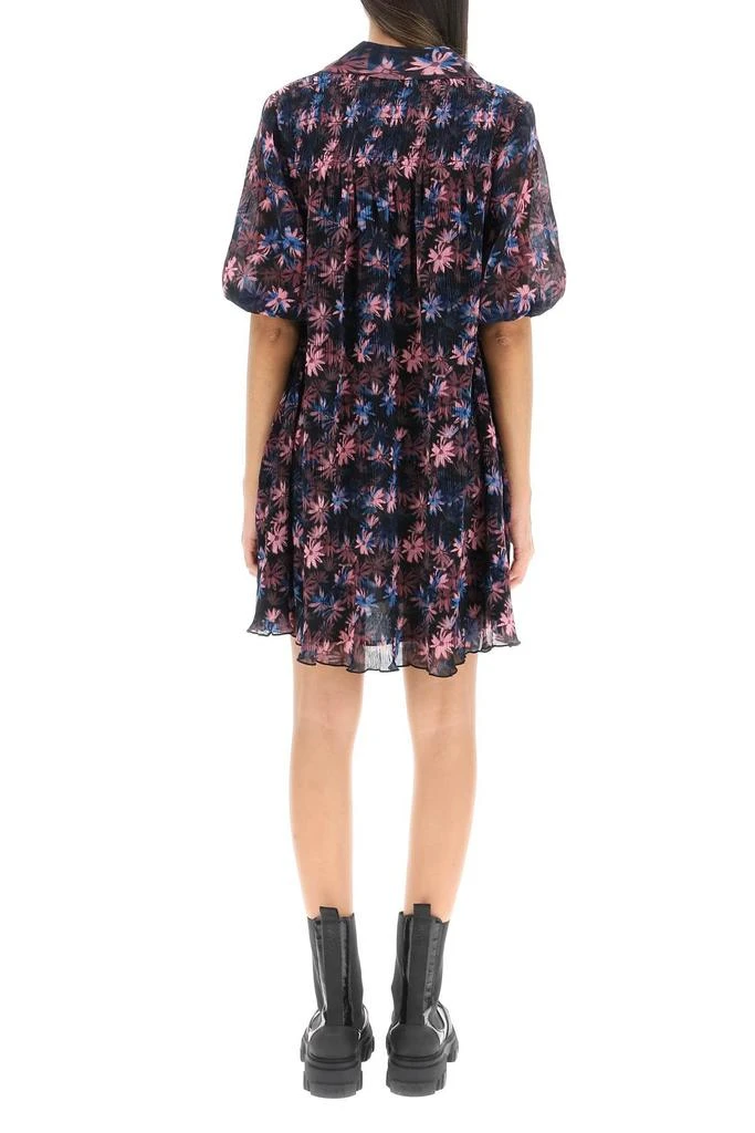 商品Ganni|Ganni pleated georgette dress,价格¥956,第3张图片详细描述