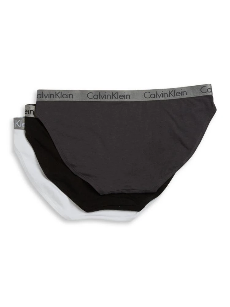 商品Calvin Klein|3-Pack Radiant Cotton Bikini,价格¥186,第2张图片详细描述