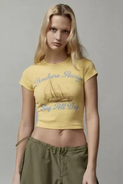 BDG Anchors Away Perfect Baby Tee 商品