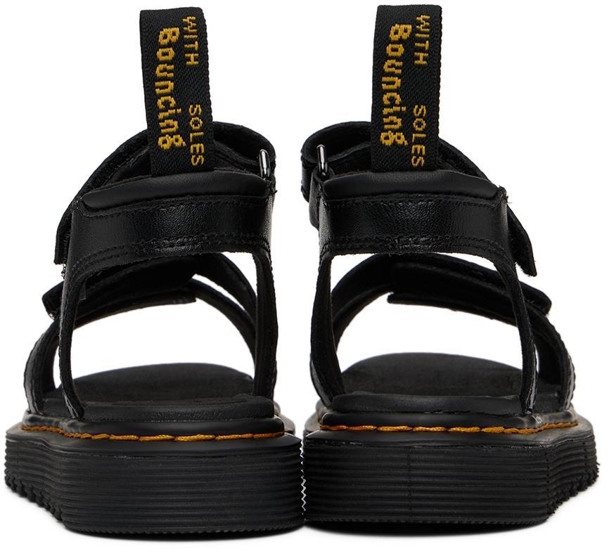 商品Dr. Martens|Kids Black Klaire Big Kids Sandals,价格¥552,第4张图片详细描述