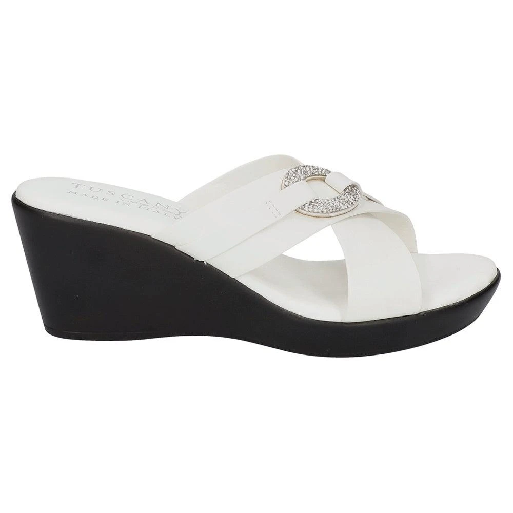 商品Easy Street|Sabina Wedge Sandals,价格¥492,第1张图片详细描述