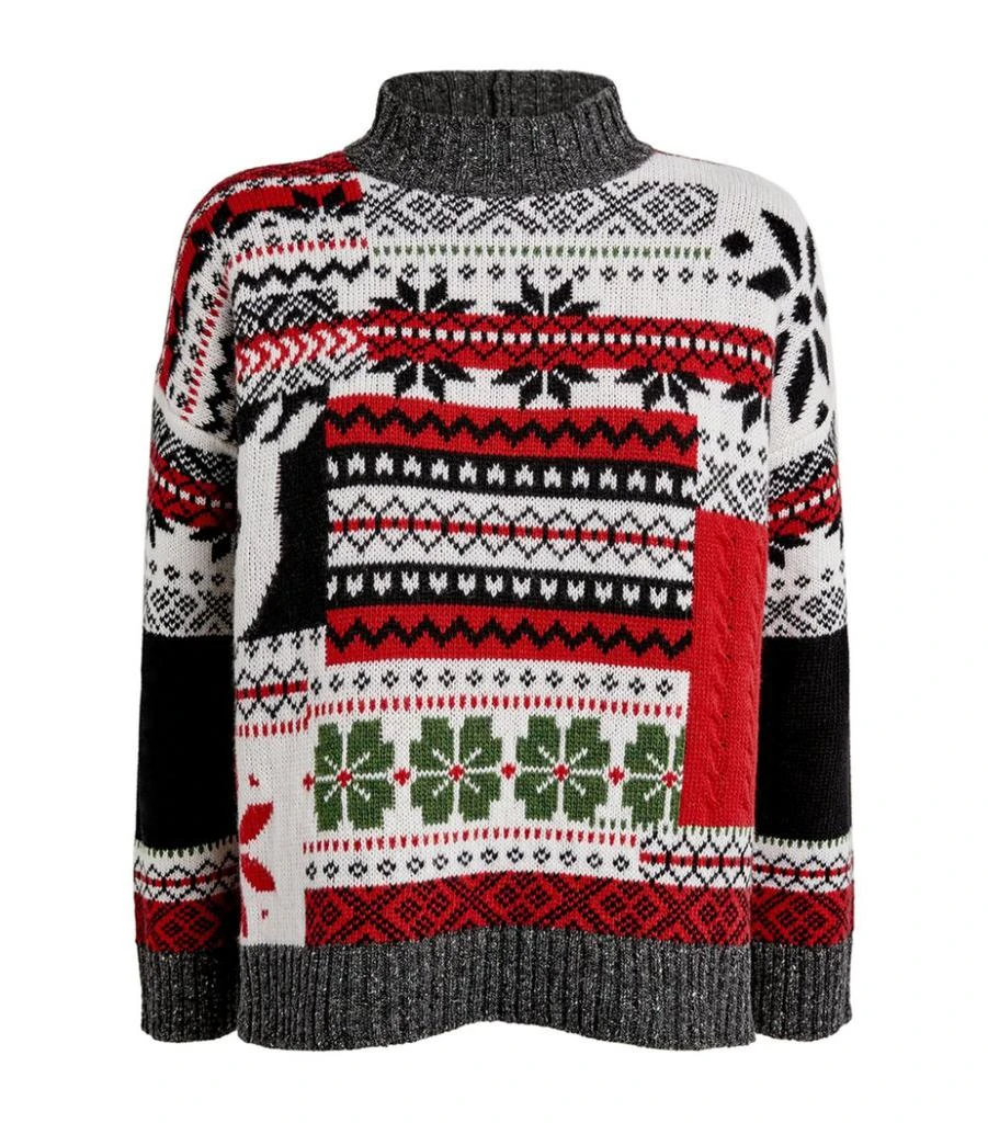 商品Weekend Max Mara|Fair Isle Sweater,价格¥2206,第1张图片