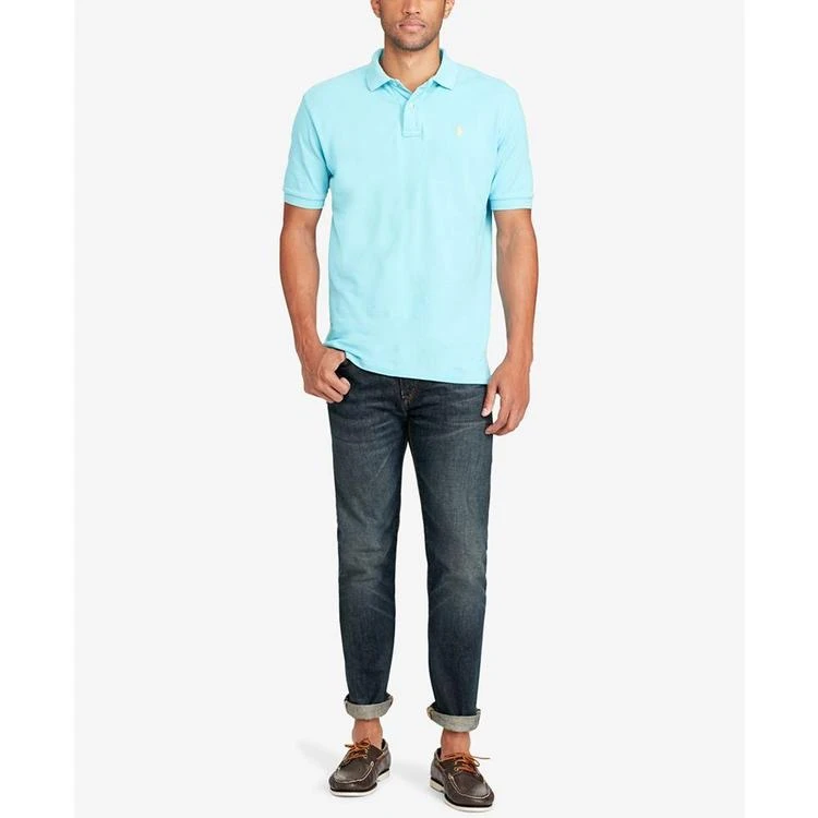 商品Ralph Lauren|Men's Custom Slim-Fit Mesh Polo,价格¥218,第5张图片详细描述