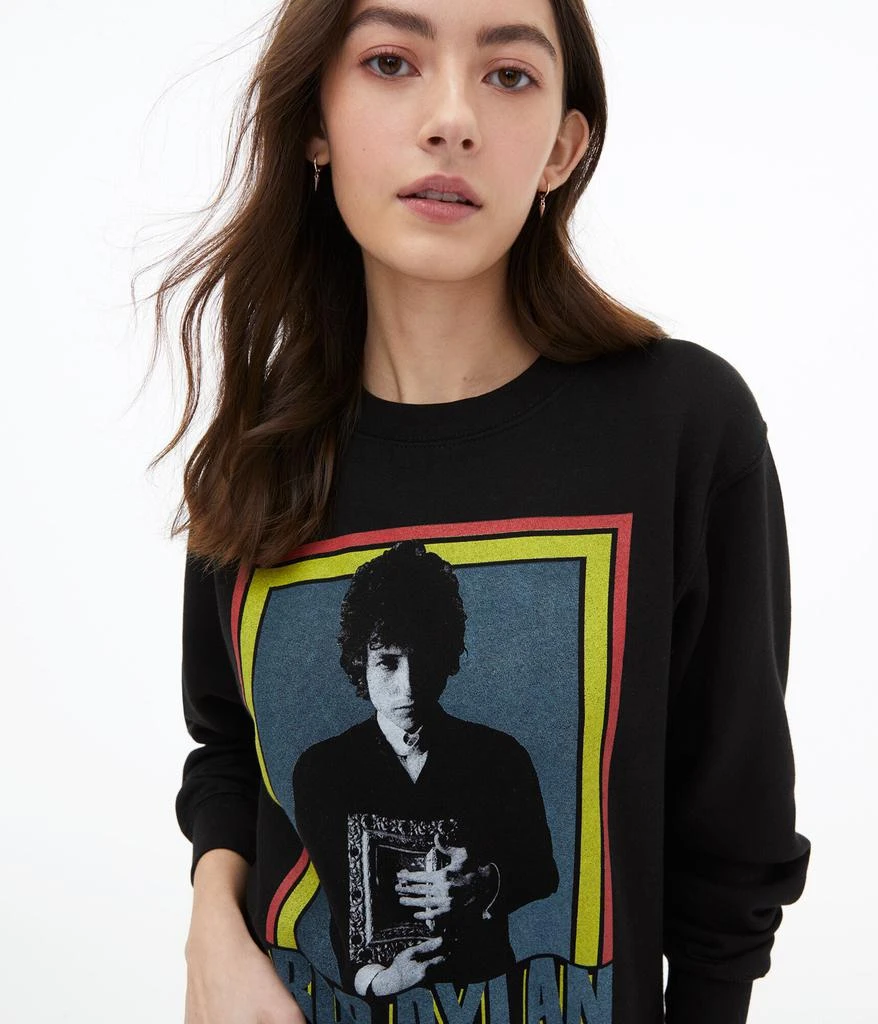 商品Aeropostale|Aeropostale Women's Bob Dylan Crew Sweatshirt***,价格¥104,第3张图片详细描述