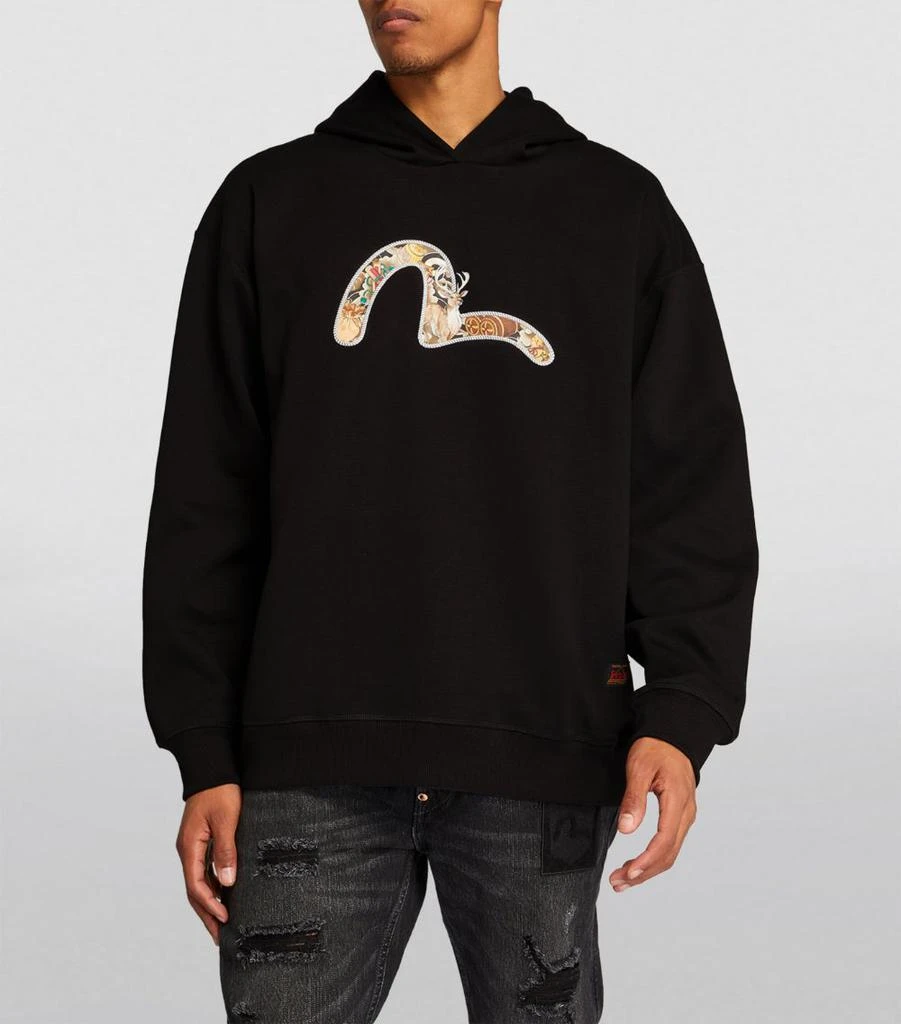 商品Evisu|Embroidered Seagull Hoodie,价格¥2453,第3张图片详细描述