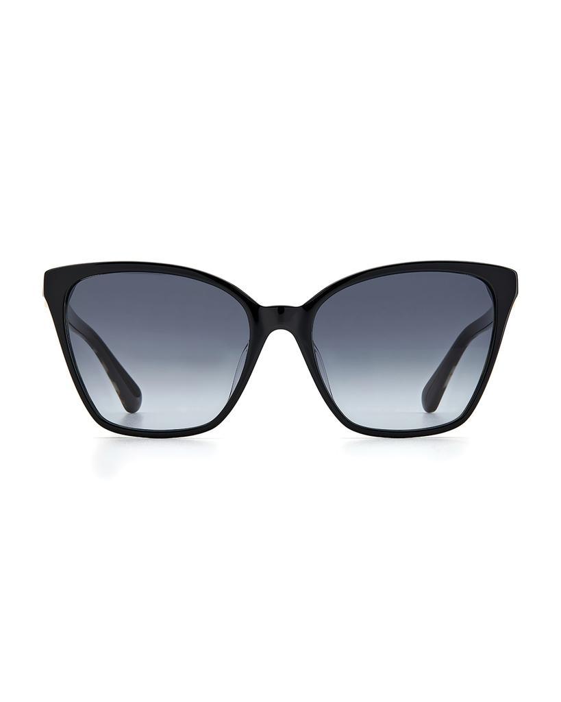 商品Kate Spade|amiya acetate cat-eye sunglasses,价格¥1191,第4张图片详细描述