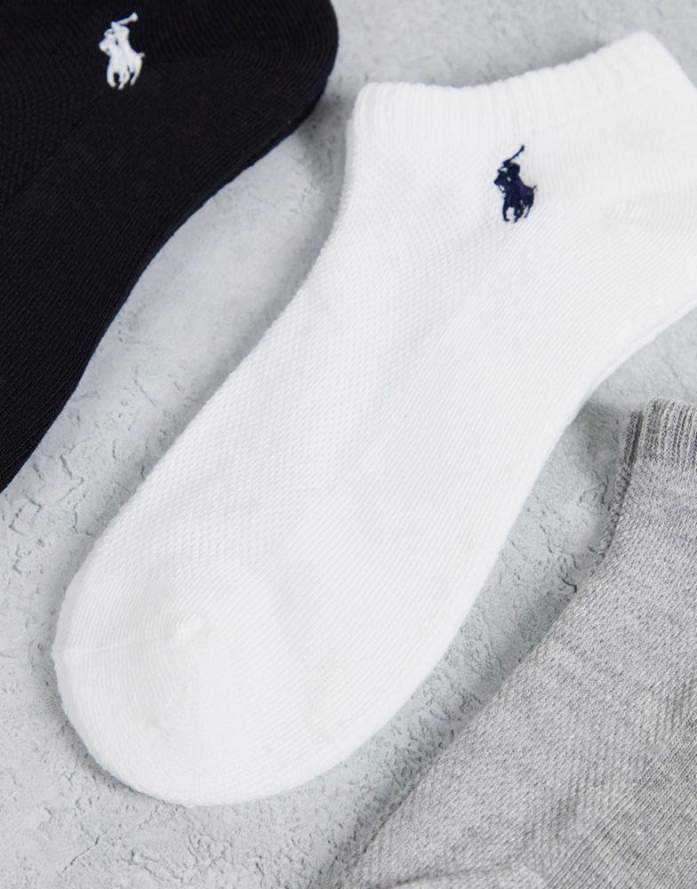 商品Ralph Lauren|Polo Ralph Lauren 6 multi pack socks,价格¥261,第4张图片详细描述