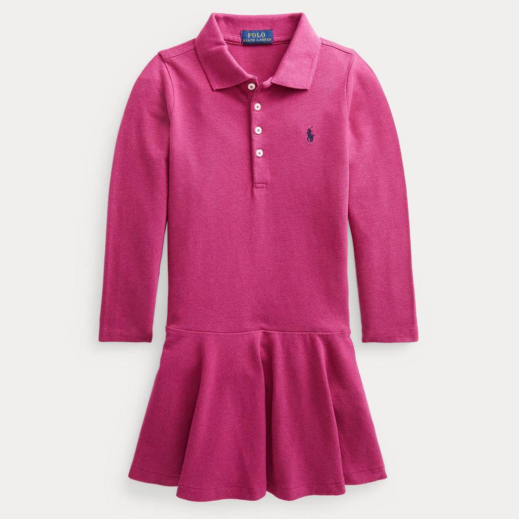 商品Ralph Lauren|Ralph Lauren Girls' Polo Dress - Vibrant Pink Heather,价格¥440,第1张图片