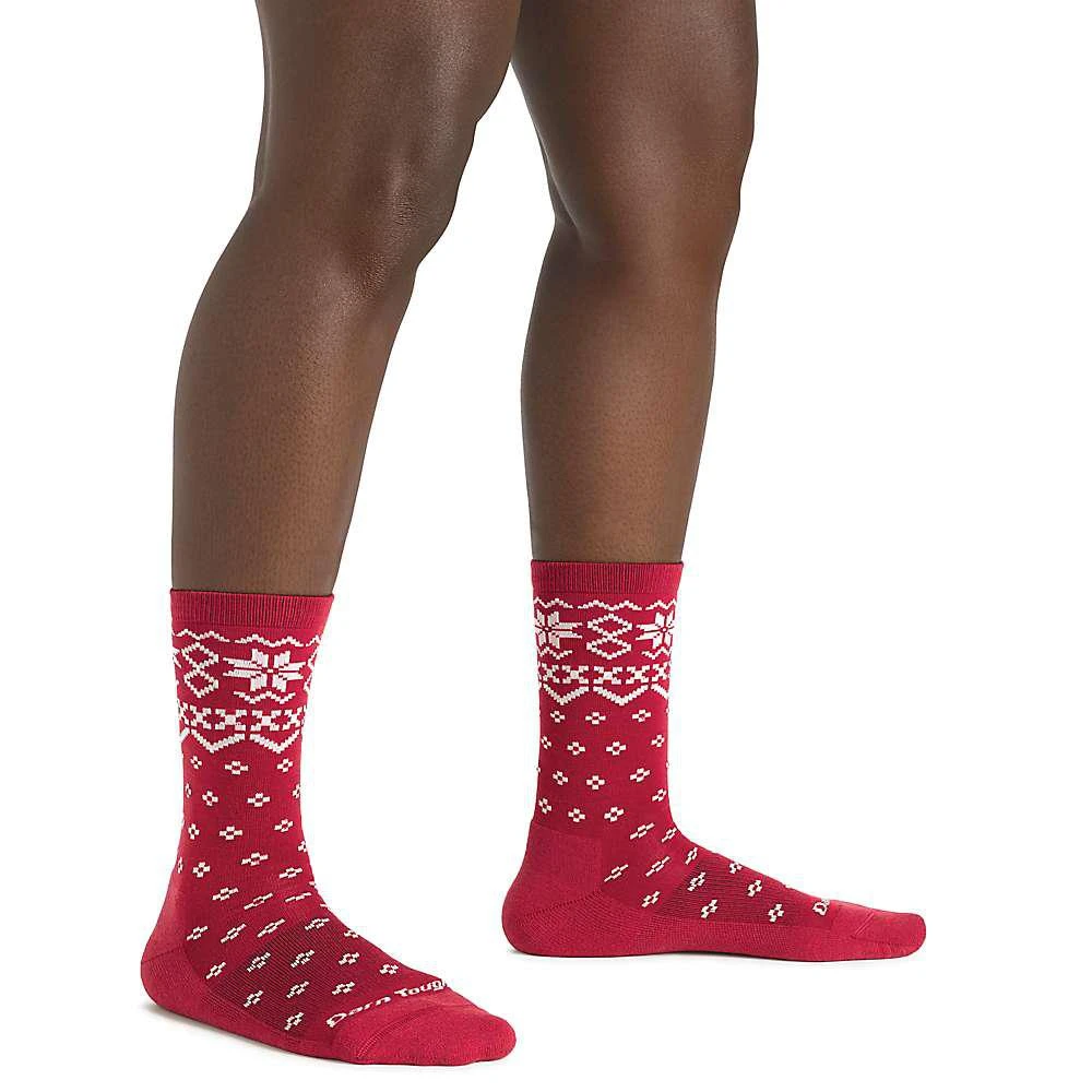 商品Darn Tough Vermont|Darn Tough Women's Shetland Crew Lightweight with Cushion Sock,价格¥196,第2张图片详细描述