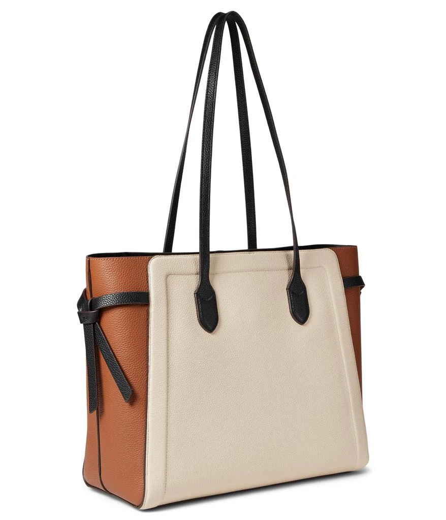 商品Kate Spade|Knott Color-Blocked Pebbled Leather Large Tote,价格¥2409,第2张图片详细描述