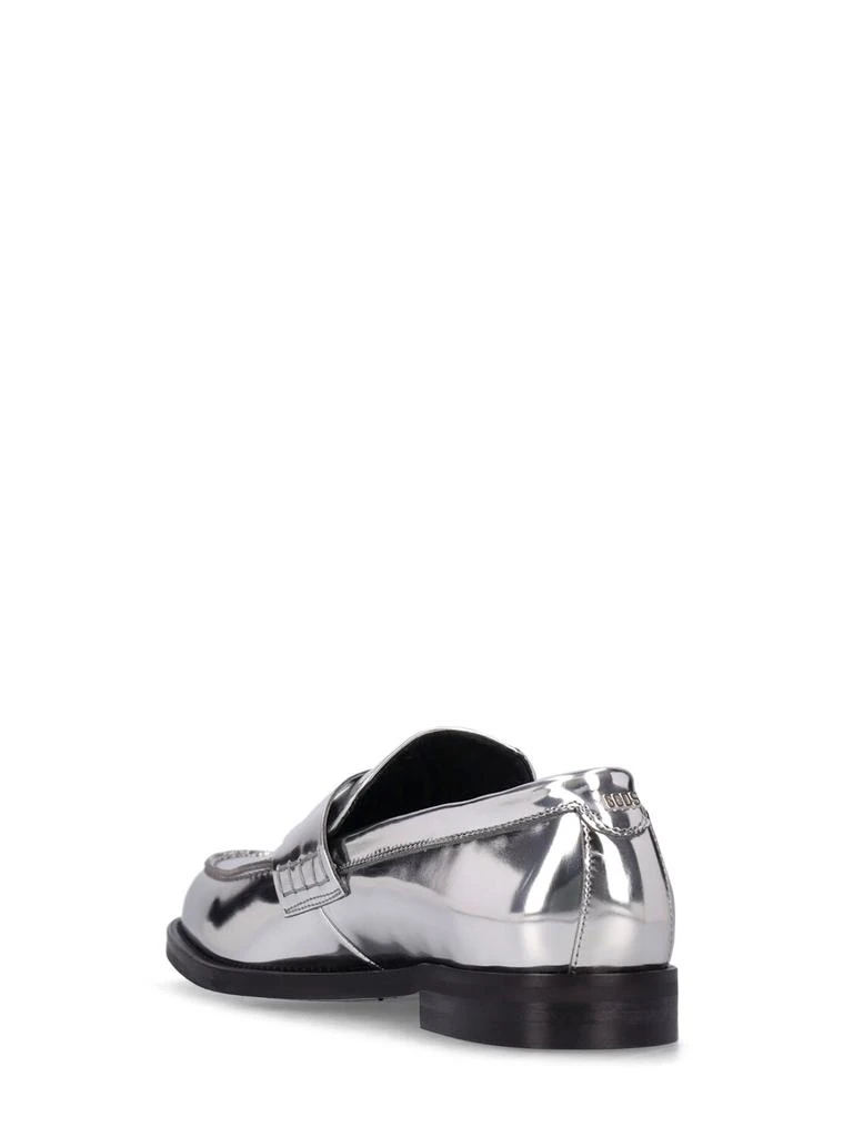 商品GCDS|Wirdo Leather Mirror Loafers,价格¥2464,第3张图片详细描述