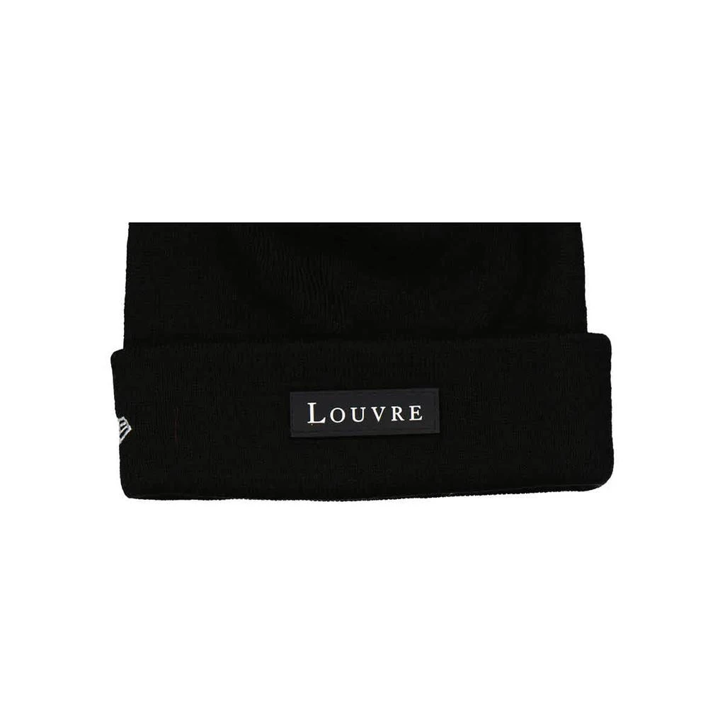 商品New Era|New Era Black Louvre Aop Monalisa Knit Beanie, Size One Size,价格¥74,第3张图片详细描述