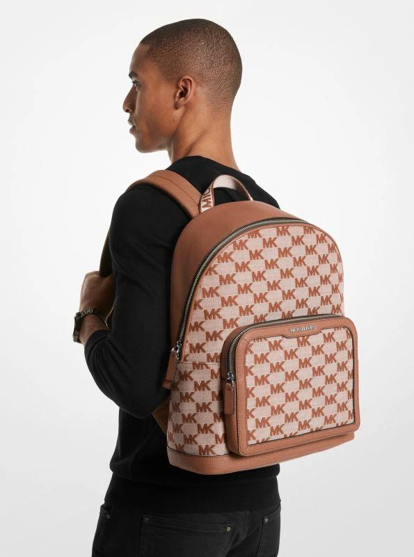 商品Michael Kors|Cooper Logo Jacquard Commuter Backpack,价格¥1064,第4张图片详细描述