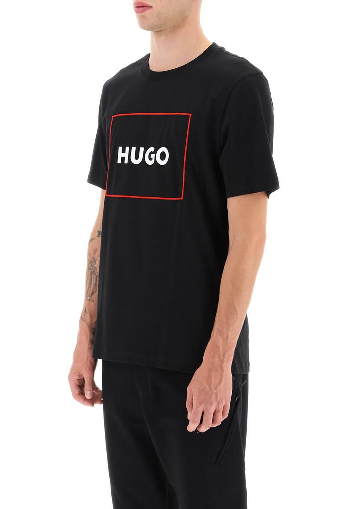 Hugo jersey t-shirt with logo商品第4张图片规格展示