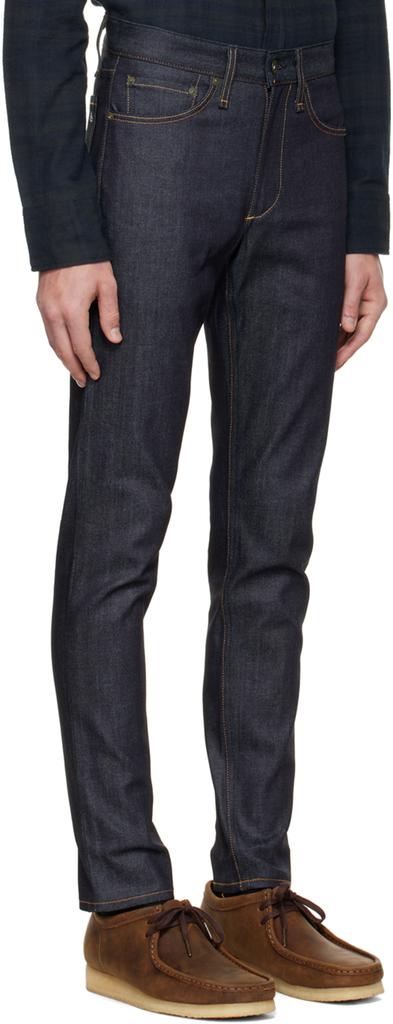 海军蓝 Fit 2 Authentic 牛仔裤商品第2张图片规格展示