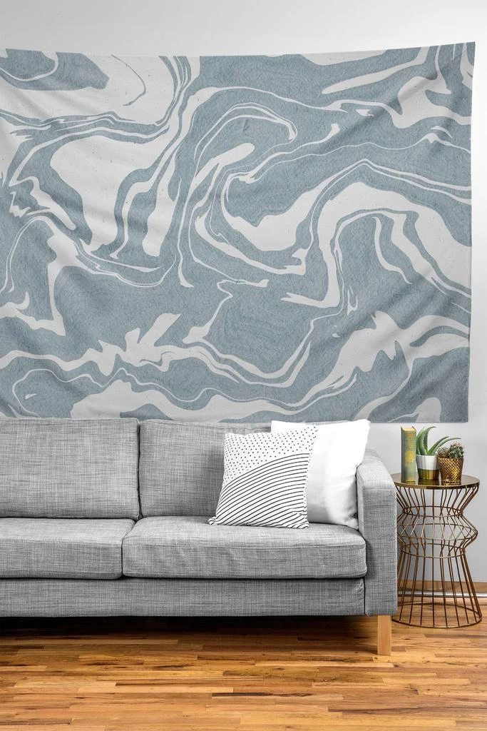 商品DENY Designs|Emanuela Carratoni Abstract Liquid Texture Tapestry,价格¥168,第1张图片