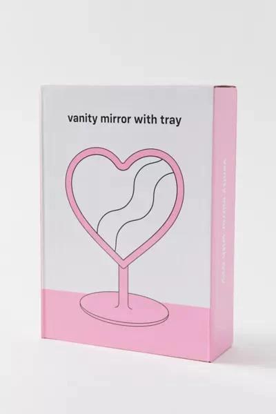 商品Urban Outfitters|UO Heartbeat Makeup Vanity Mirror,价格¥152,第4张图片详细描述