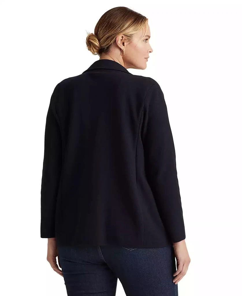 商品Ralph Lauren|Women's Plus Size Combed Cotton Single-Breasted Blazer,价格¥1117,第2张图片详细描述