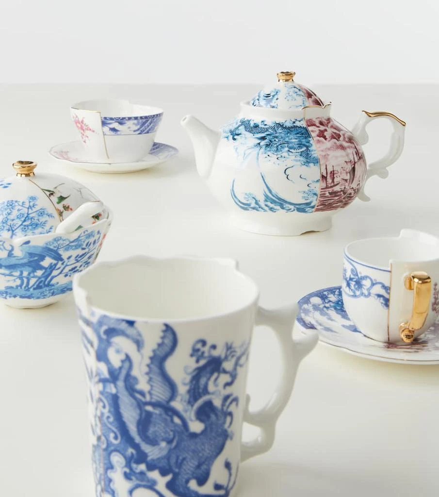 商品SELETTI|Hybrid Zenobia茶杯与茶碟,价格¥538,第4张图片详细描述