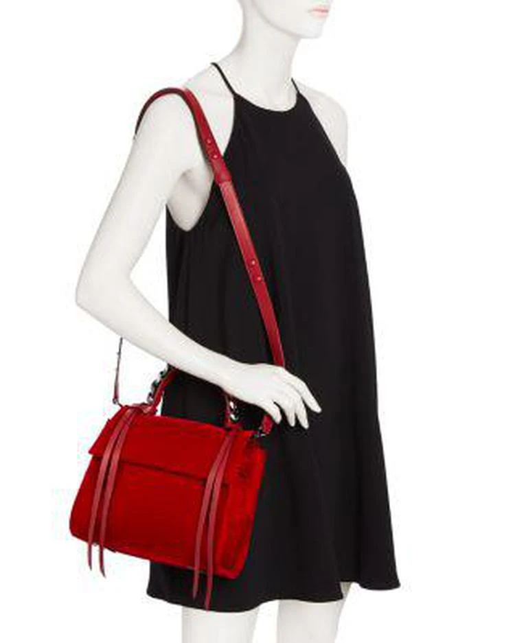 商品ELENA GHISELLINI|Angel Small Velvet Satchel  ,价格¥7263,第2张图片详细描述