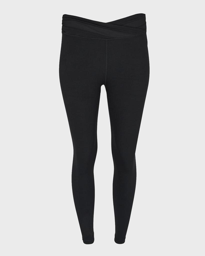 商品SWEATY BETTY|All Day Wrap Waist 7/8 Leggings,价格¥633,第4张图片详细描述