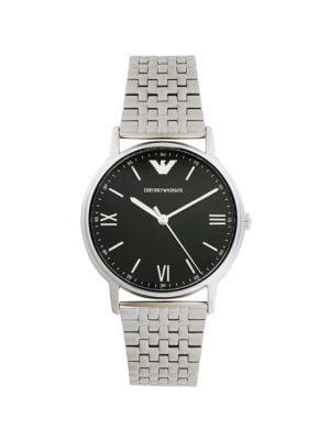 商品Emporio Armani|41MM Stainless Steel Bracelet Analog Watch,价格¥1014,第1张图片