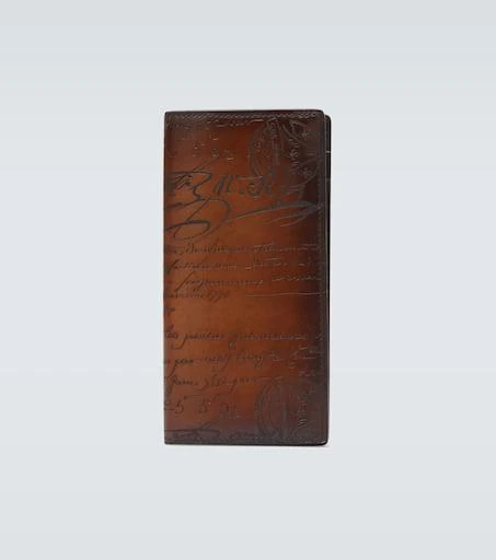 商品Berluti|Santal Scritto长款皮革钱包,价格¥9906,第1张图片