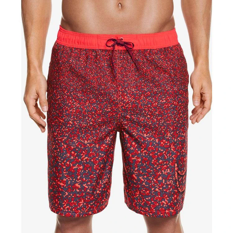 商品NIKE|Men's Splash Print Water Shedding Swim Trunks, 9",价格¥130,第1张图片