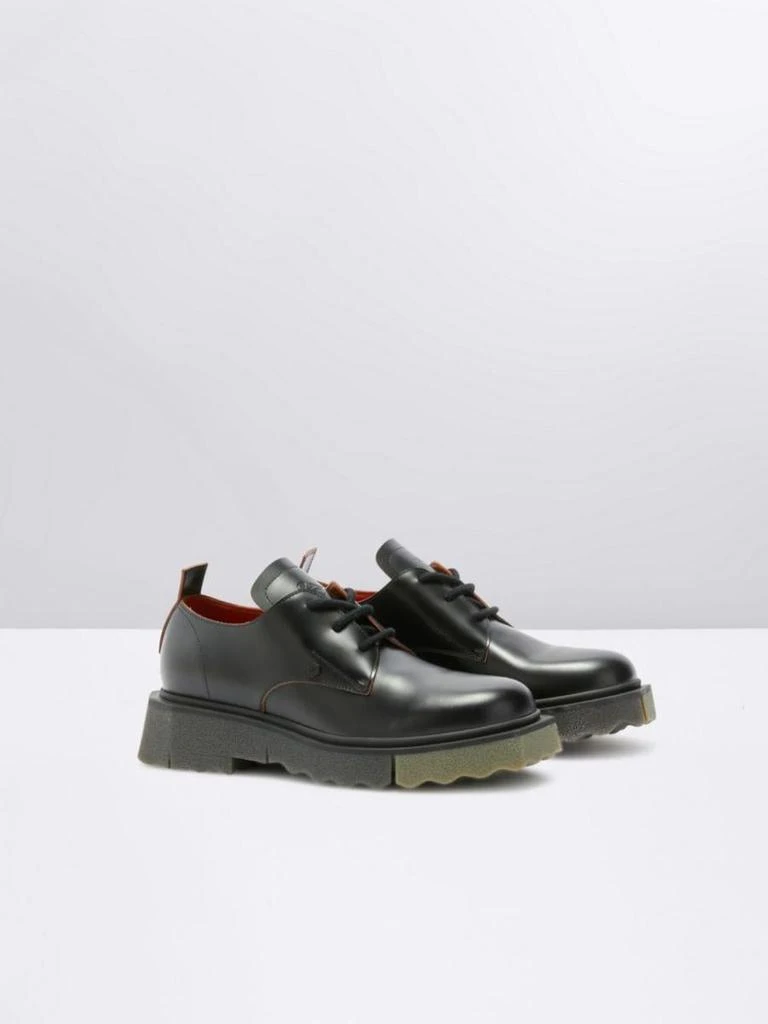 商品Off-White|OFF-WHITE Leather sneakers,价格¥3330,第3张图片详细描述