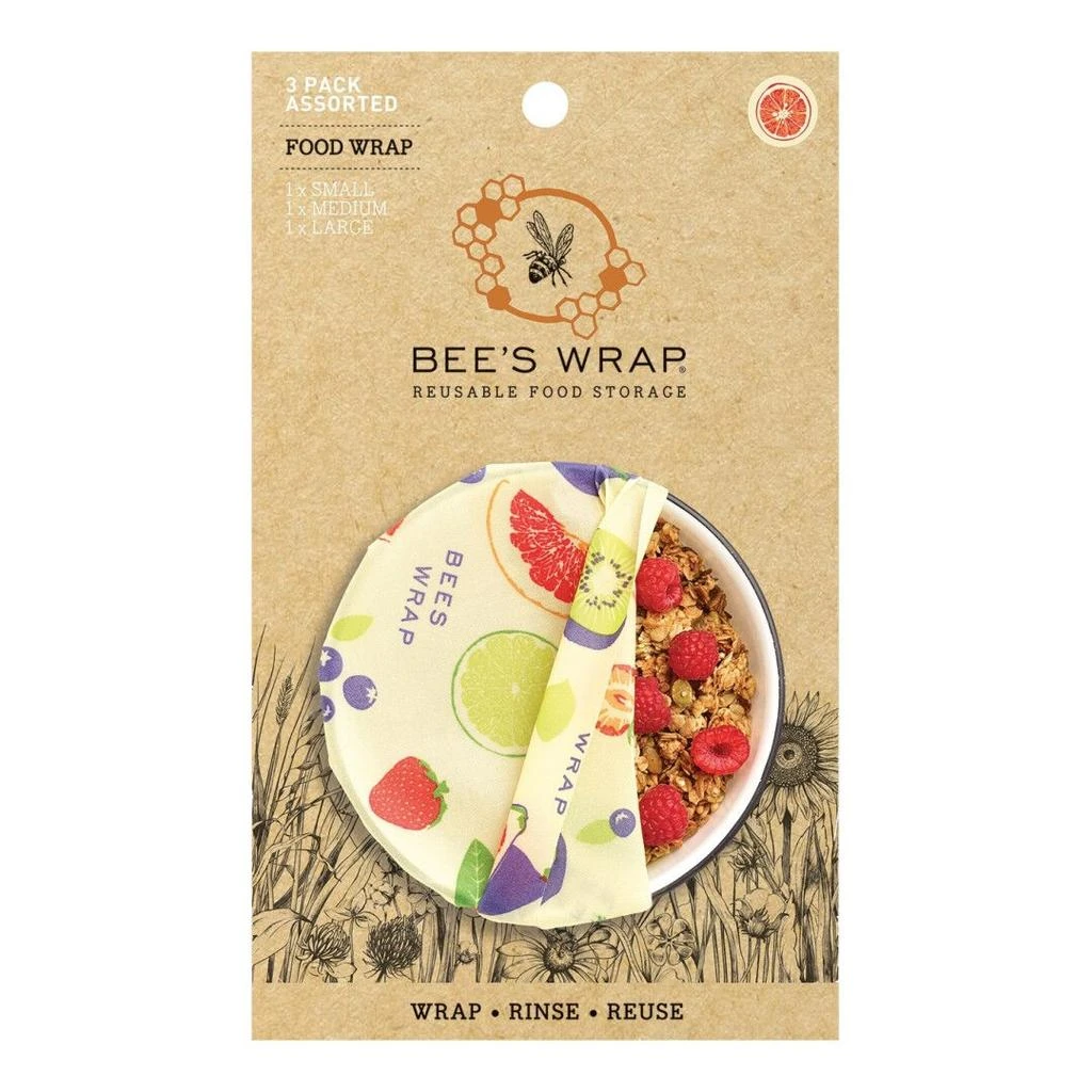 商品Bees Wrap|3 PACK ASSORTED,价格¥144,第5张图片详细描述