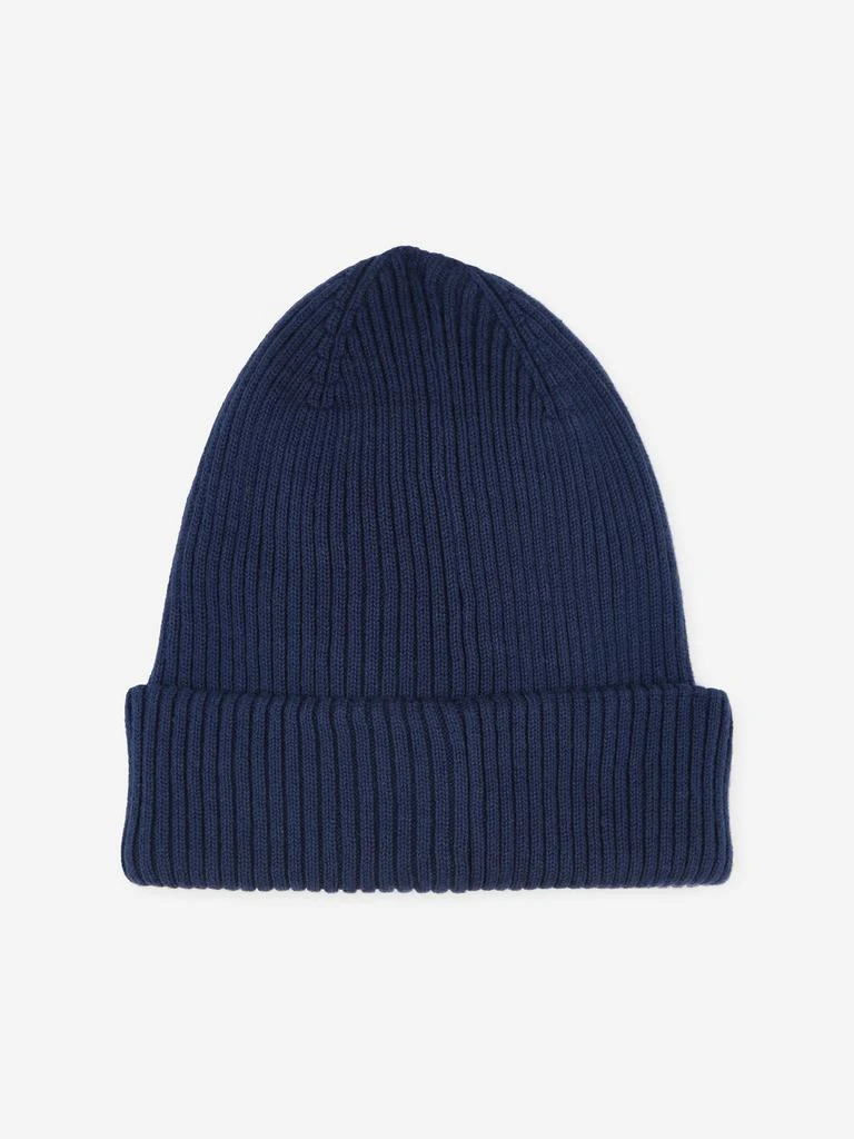 商品Hugo Boss|Hugo Kids Knitted Beanie Hat in Blue,价格¥213,第3张图片详细描述