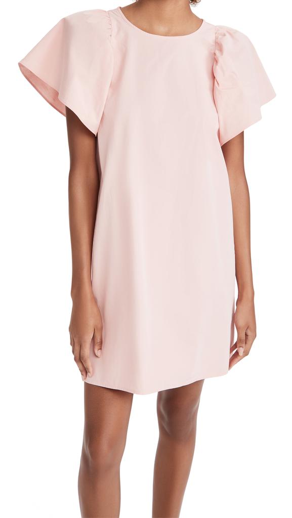 Madewell Fan Sleeve Poplin Mini Dress商品第1张图片规格展示