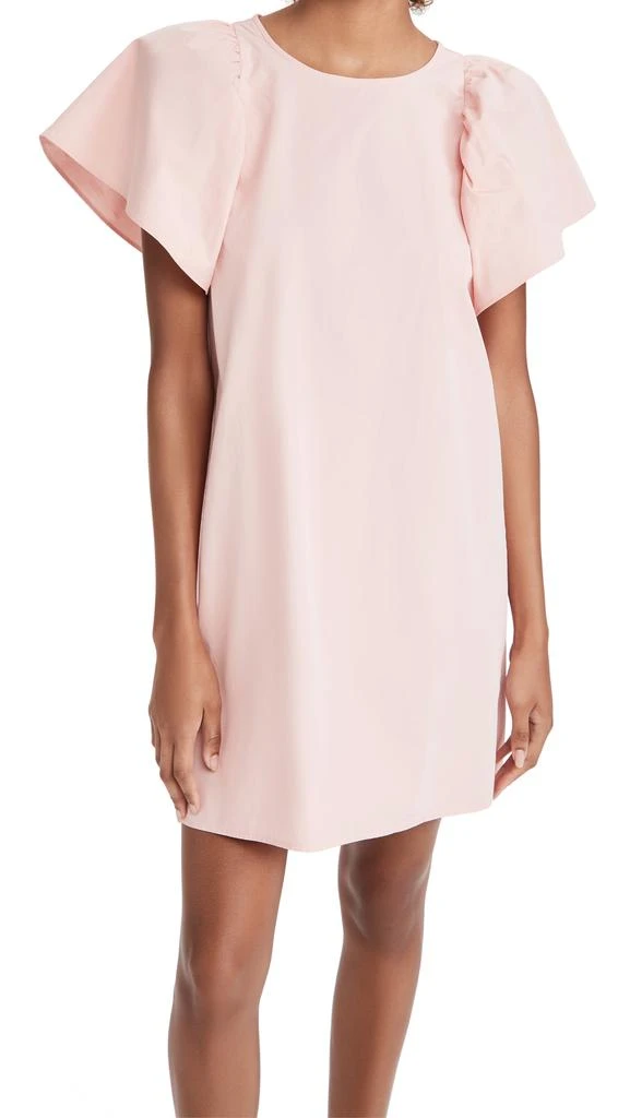 商品Madewell|Madewell Fan Sleeve Poplin Mini Dress,价格¥337,第1张图片