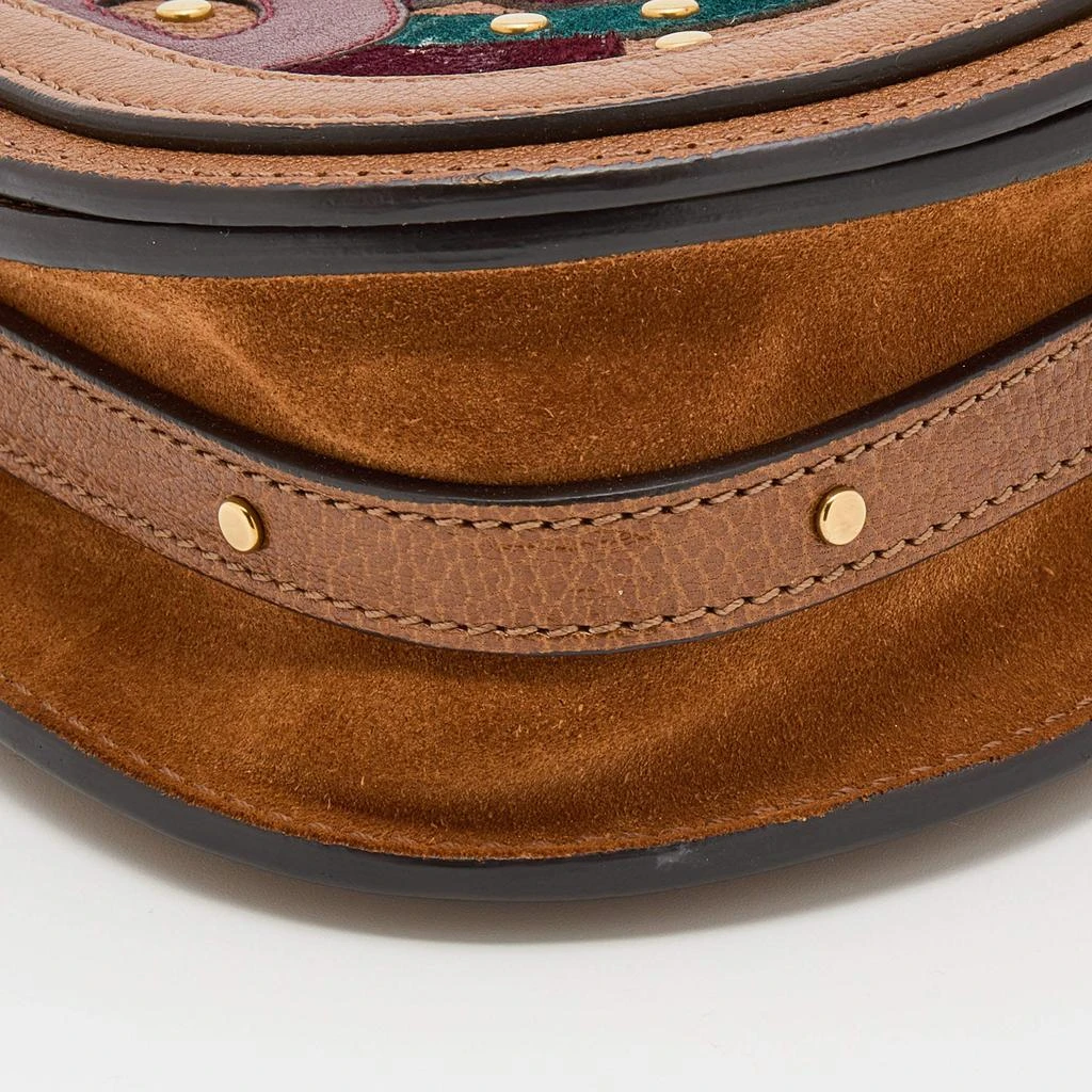 Chloe Multicolor Leather and Suede Nile Bracelet Crossbody Bag 商品