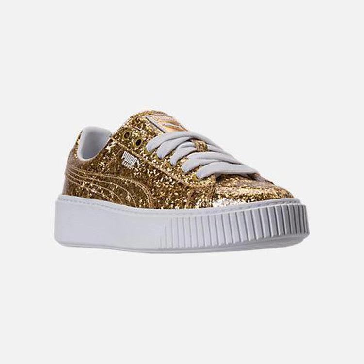 商品Puma|女士亮闪厚底休闲鞋,价格¥501,第1张图片