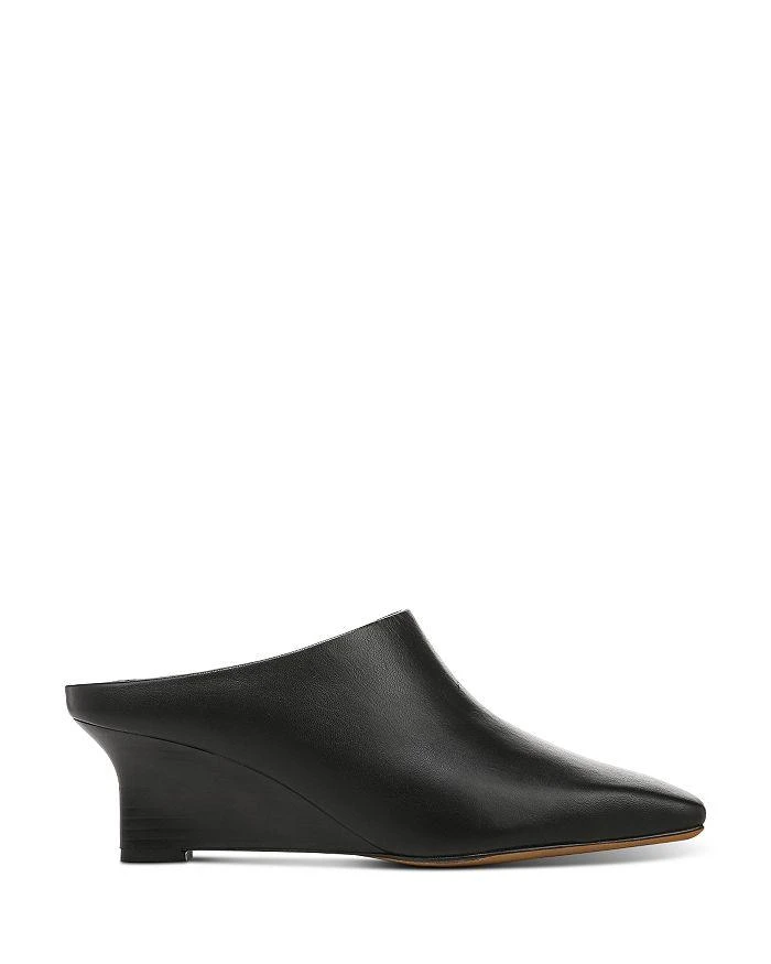 商品Vince|Women's Benita Square Toe Wedge Heel Mules,价格¥781,第2张图片详细描述