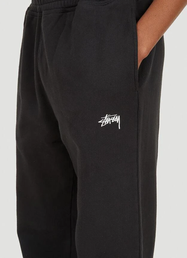 商品STUSSY|Stock Logo Track Pants in Black,价格¥1002,第5张图片详细描述