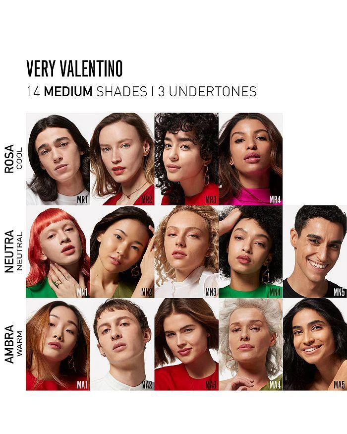 商品Valentino|Very Valentino 24 Hour Wear Liquid Foundation,价格¥458,第5张图片详细描述