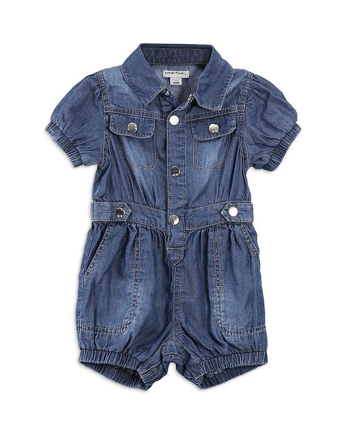 商品Habitual|Girls' Utility Romper - Baby,价格¥112,第1张图片