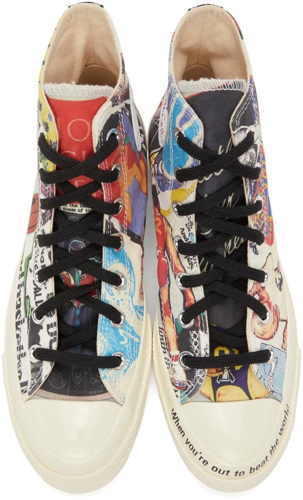 商品Converse|Multicolor Beat The World Chuck 70 High Sneakers,价格¥400,第5张图片详细描述