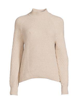 商品Calvin Klein|Cable Knit Raglan Sleeve Sweater,价格¥439,第5张图片详细描述