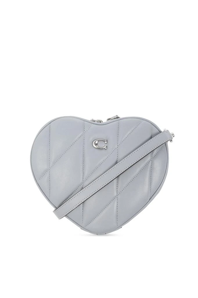 商品Coach|Coach Heart Logo Plaque Small Crossbody Bag,价格¥1984,第1张图片