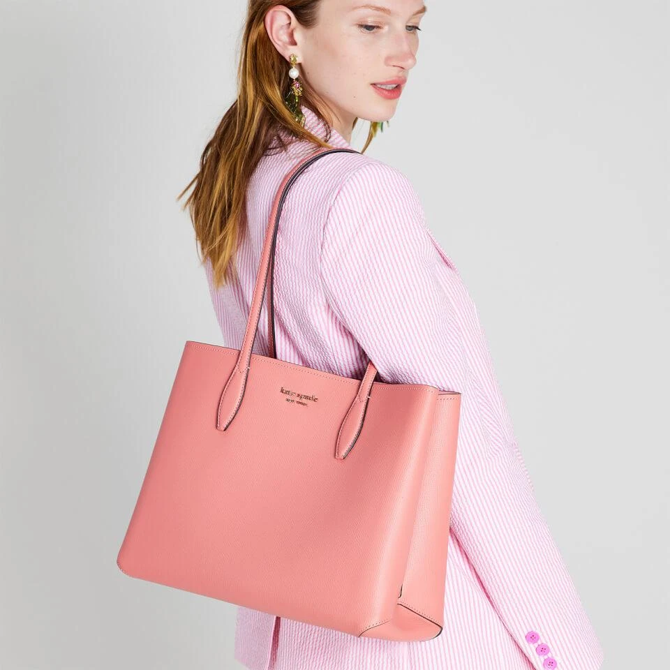 商品Kate Spade|Kate Spade New York Women's All Day Grapefruit Pop Large Tote Bag - Garden Rose,价格¥1162,第2张图片详细描述