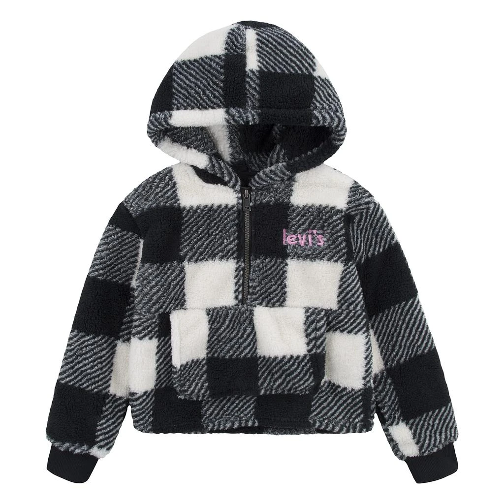 商品Levi's|Sherpa Pullover Hoodie (Little Kids),价格¥118,第1张图片