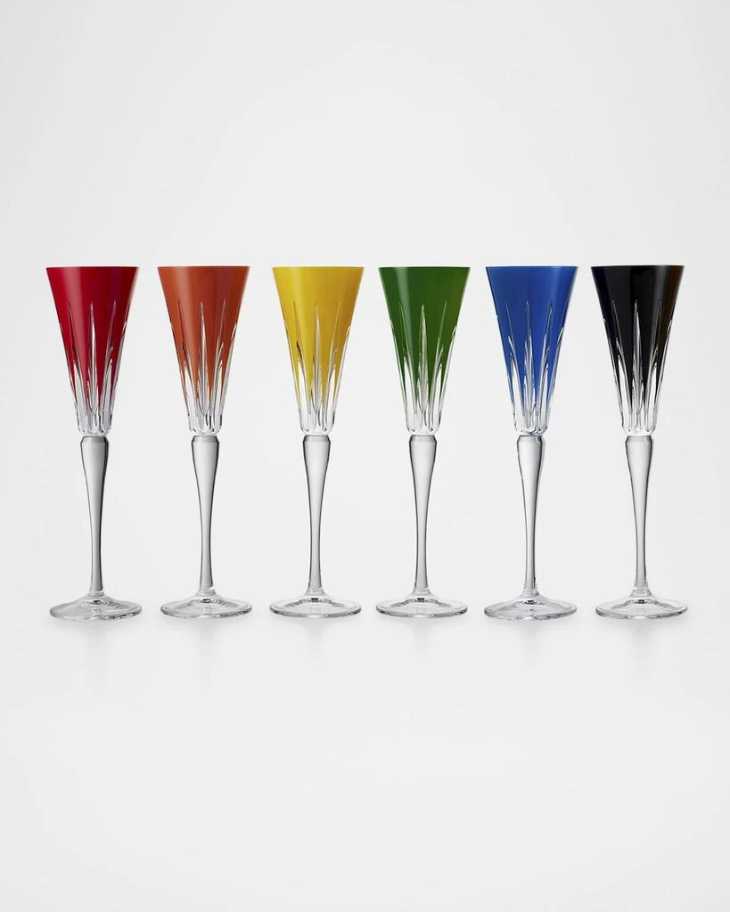 商品Waterford Crystal|New Year Firework 5.9 oz. Champagne Flutes, Set of 6,价格¥7327,第1张图片