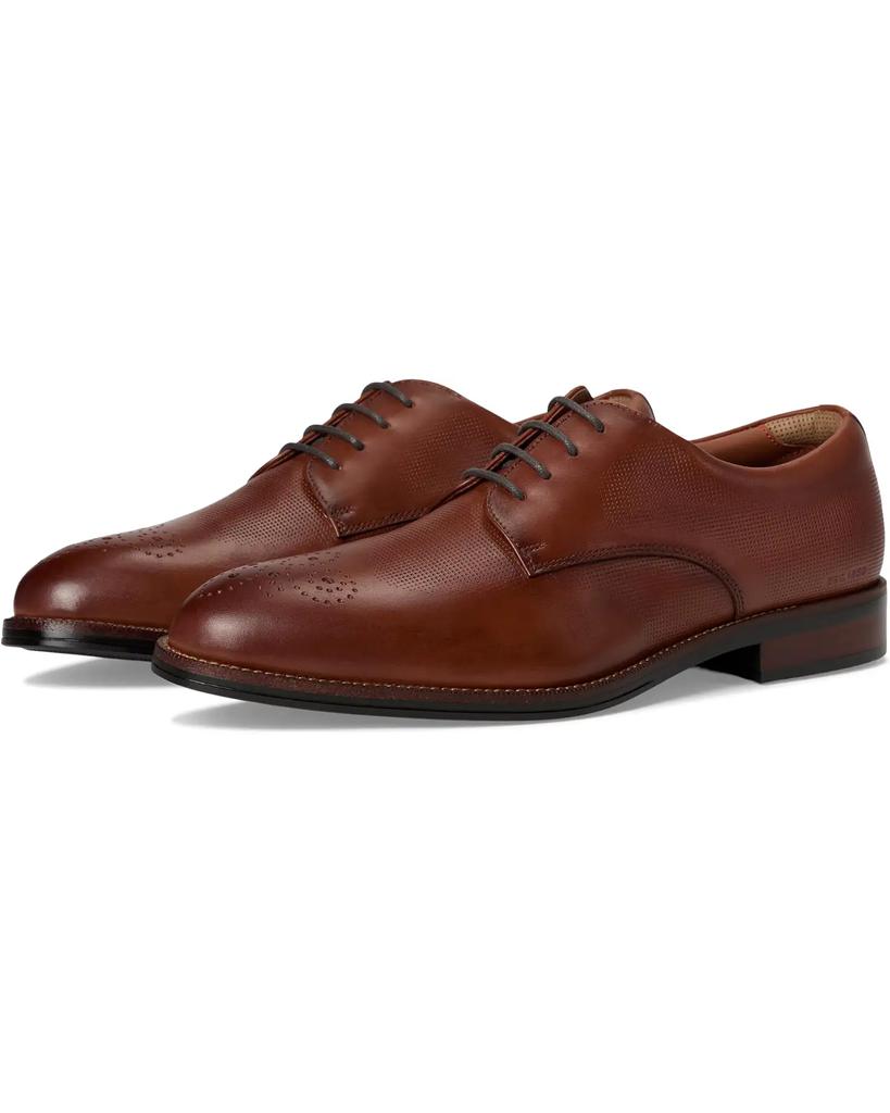 Scarpe da uomo Copley con punta arrotondata e punta a coda di rondine image 2