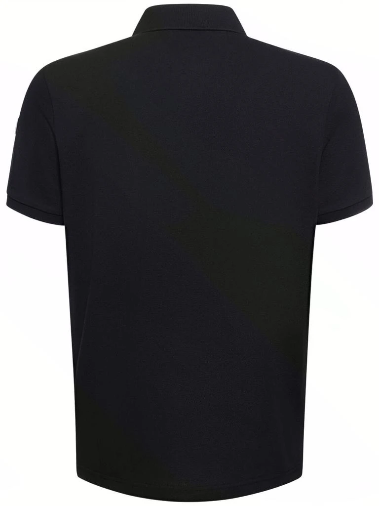 商品Moncler|Logo Cotton Piquet Polo Shirt,价格¥3304,第4张图片详细描述